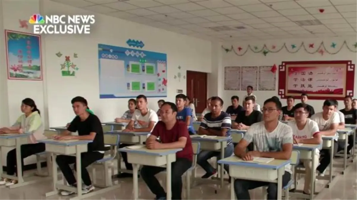 ABD haber kanalı, Uygur Türklerinin tutulduğu Çin\'in toplama kamplarına girdi