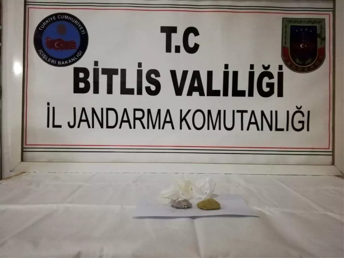 Bitlis\'te 78 gram eroin ele geçirildi