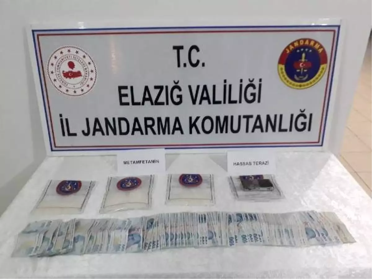 Elazığ\'da 400 gram sentetik uyuşturucuya 1 tutuklama