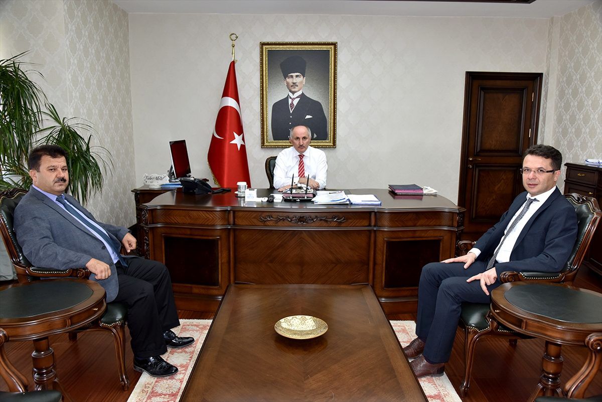 Orman Bölge Müdürü Bal\'dan Vali Meral\'e ziyaret