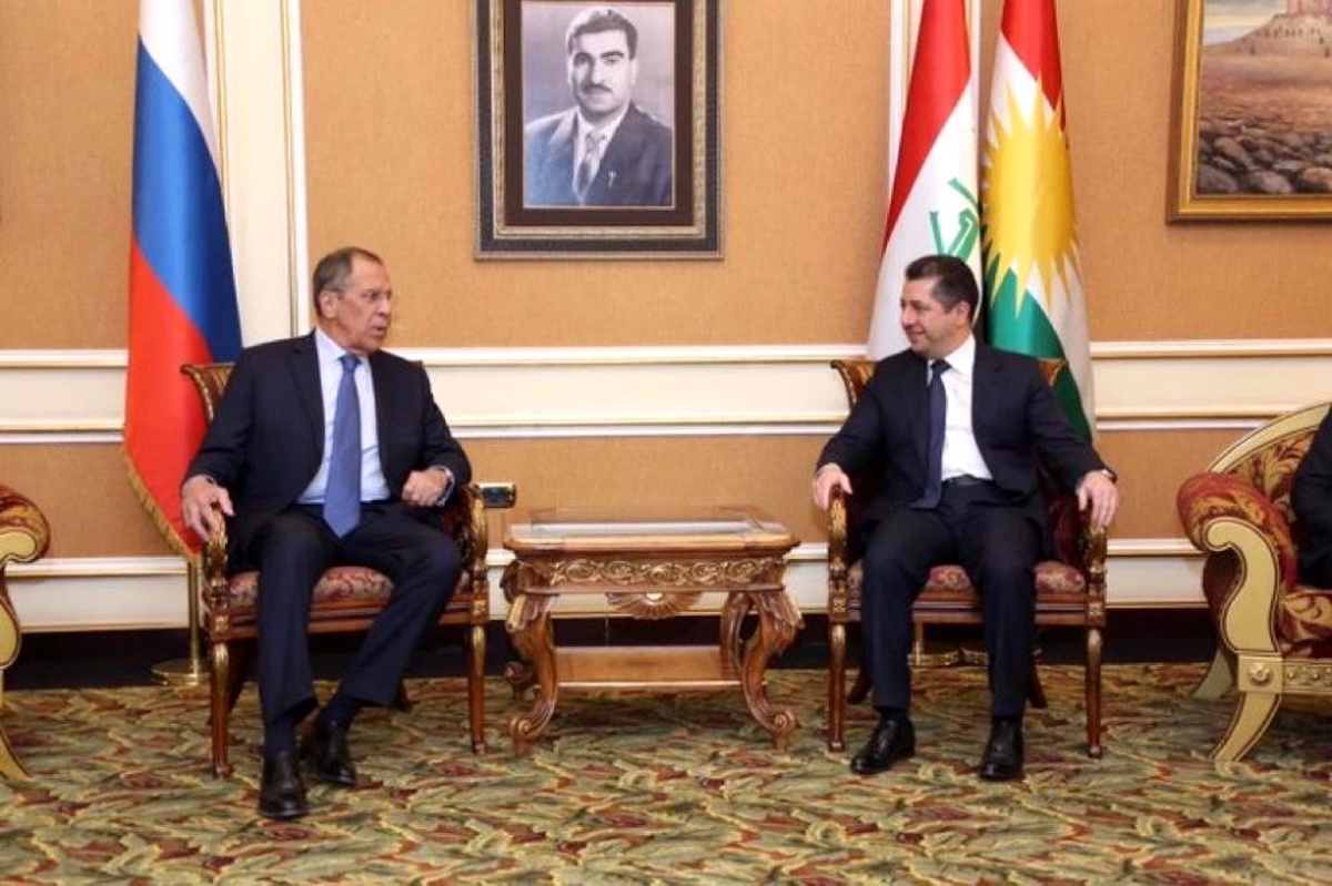 Rusya Dışişleri Bakanı Lavrov Erbil\'de