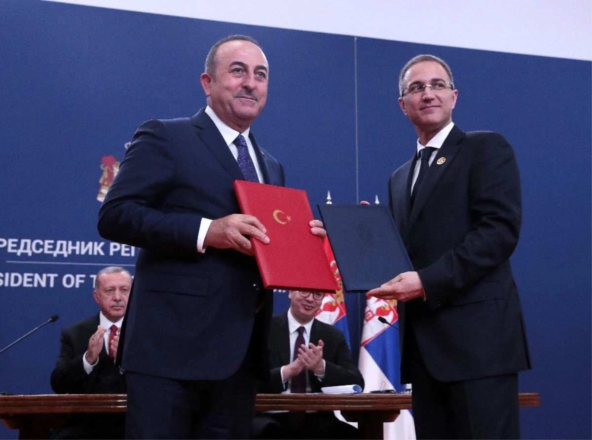 Türkiye ve Sırbistan\'dan 9 anlaşma