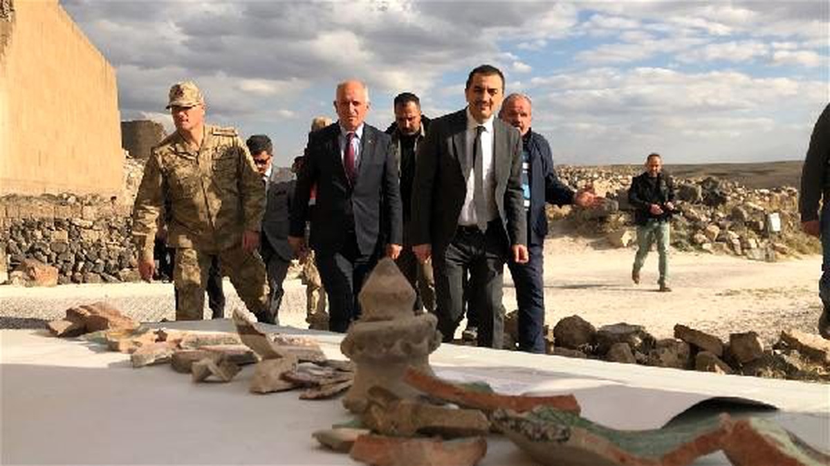 Ani\'de kazı ve çevre düzenlemesi çalışmaları