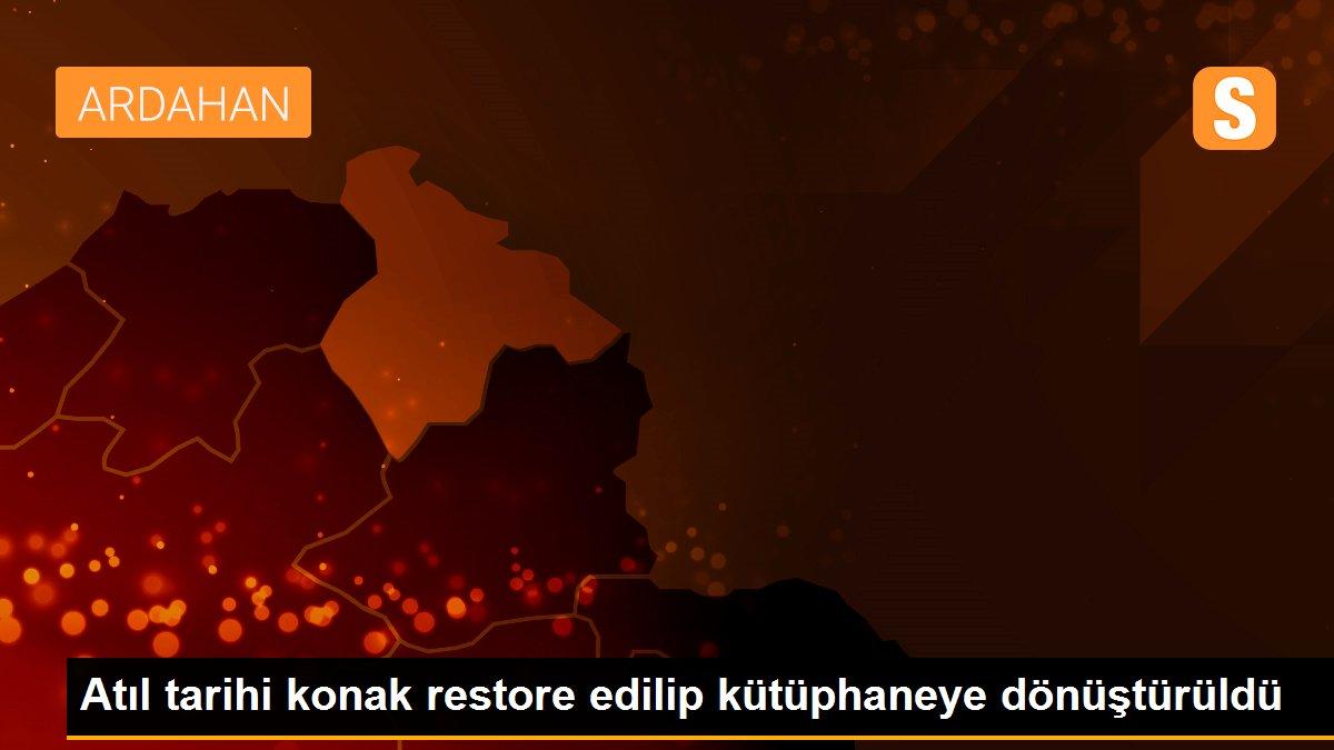 Atıl tarihi konak restore edilip kütüphaneye dönüştürüldü