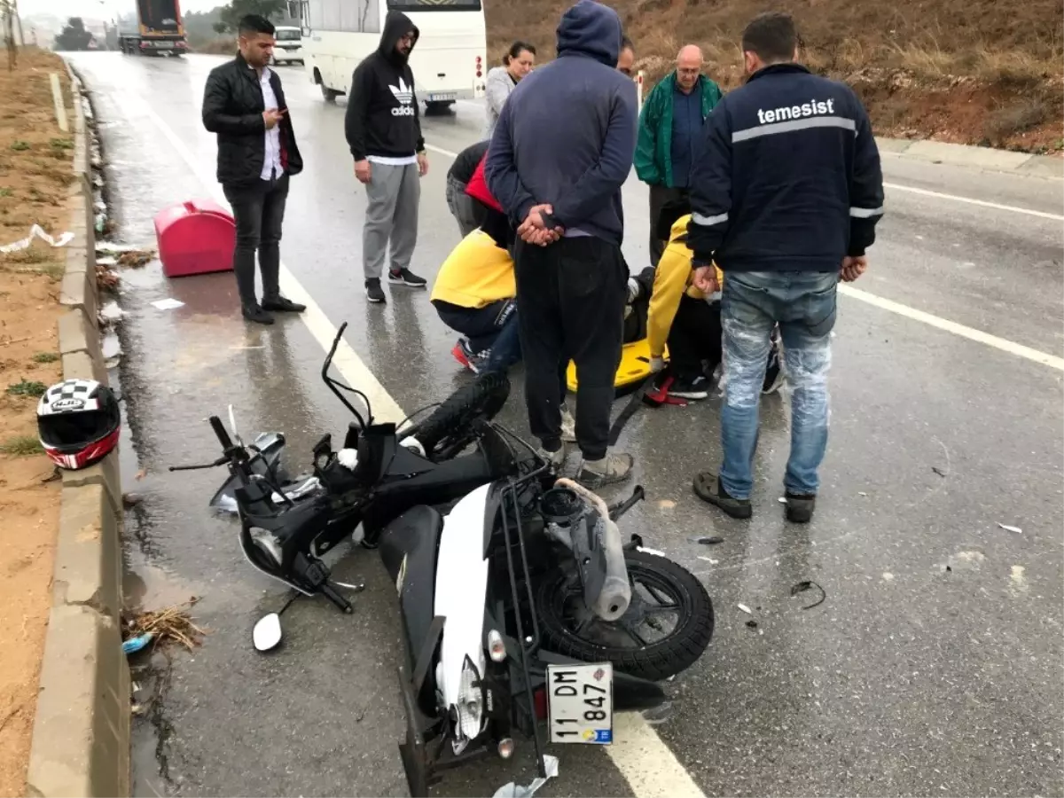 Gözüne su kaçınca kaza kaçınılmaz oldu