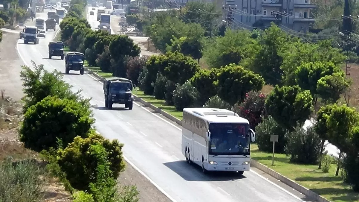 Hatay\'dan sınıra komando sevkiyatı