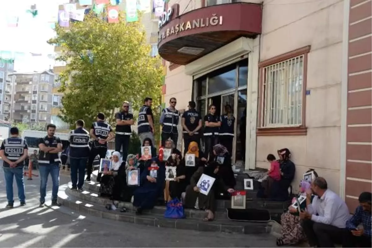 Hdp önündeki eylemde 36\'ncı gün