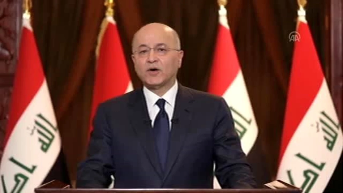 Irak Cumhurbaşkanı\'ndan göstericilere "sükunet" çağrısı (1)