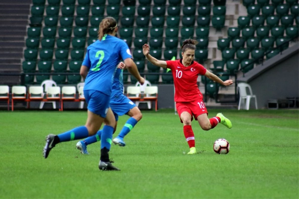 Kadınlar Avrupa Futbol Şampiyonası: Türkiye: 1 - Slovenya: 6 (Maç sonucu)