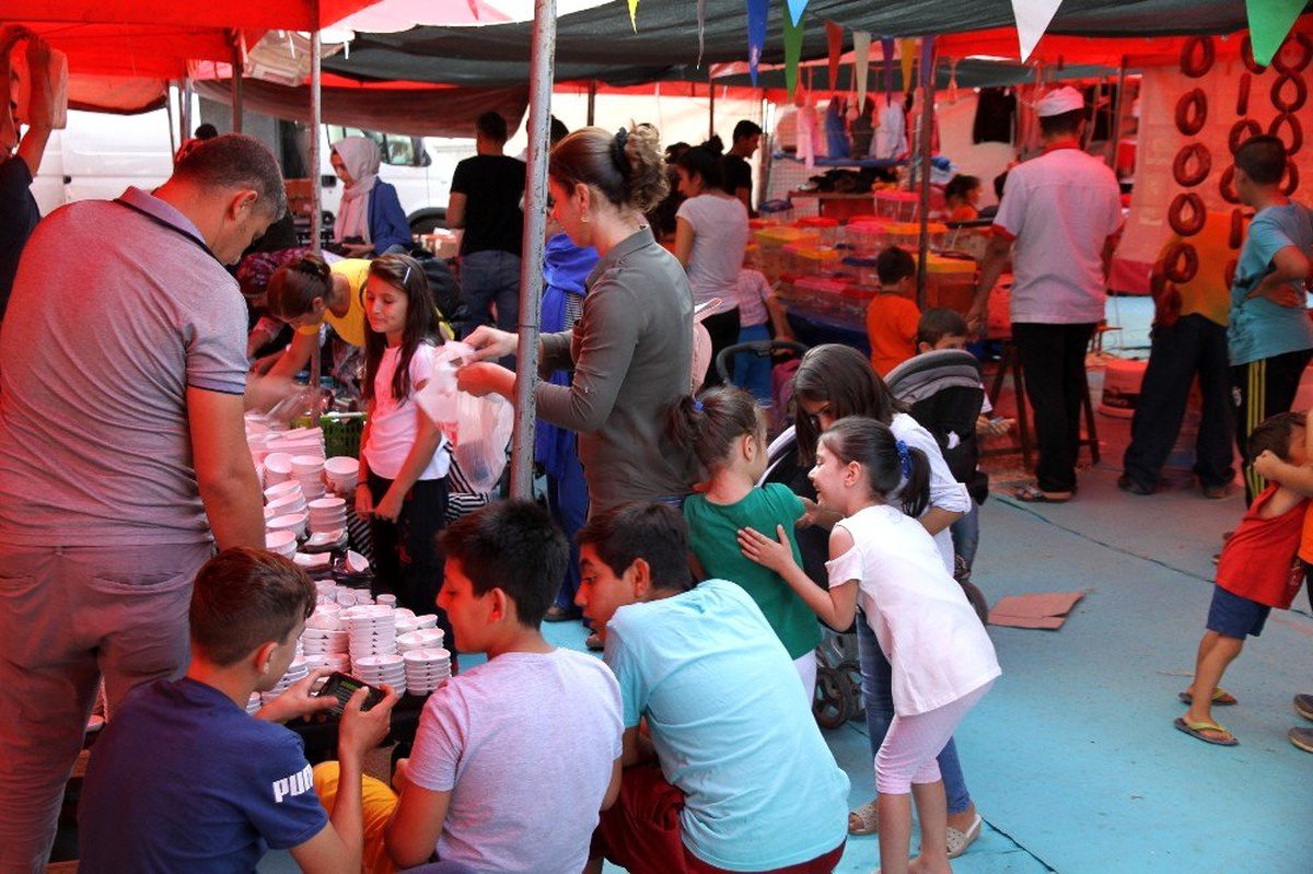 Kızıltepe\'de yöresel organik ürün pazarı