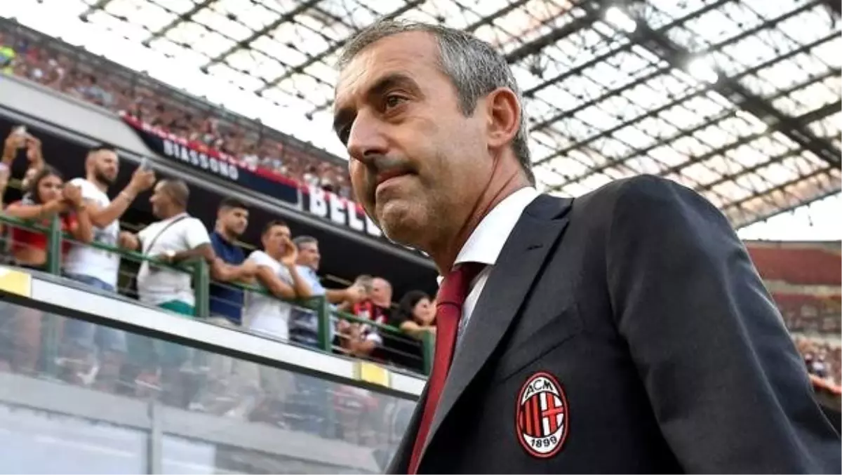 Milan, Giampaolo\'nun görevine son verdi