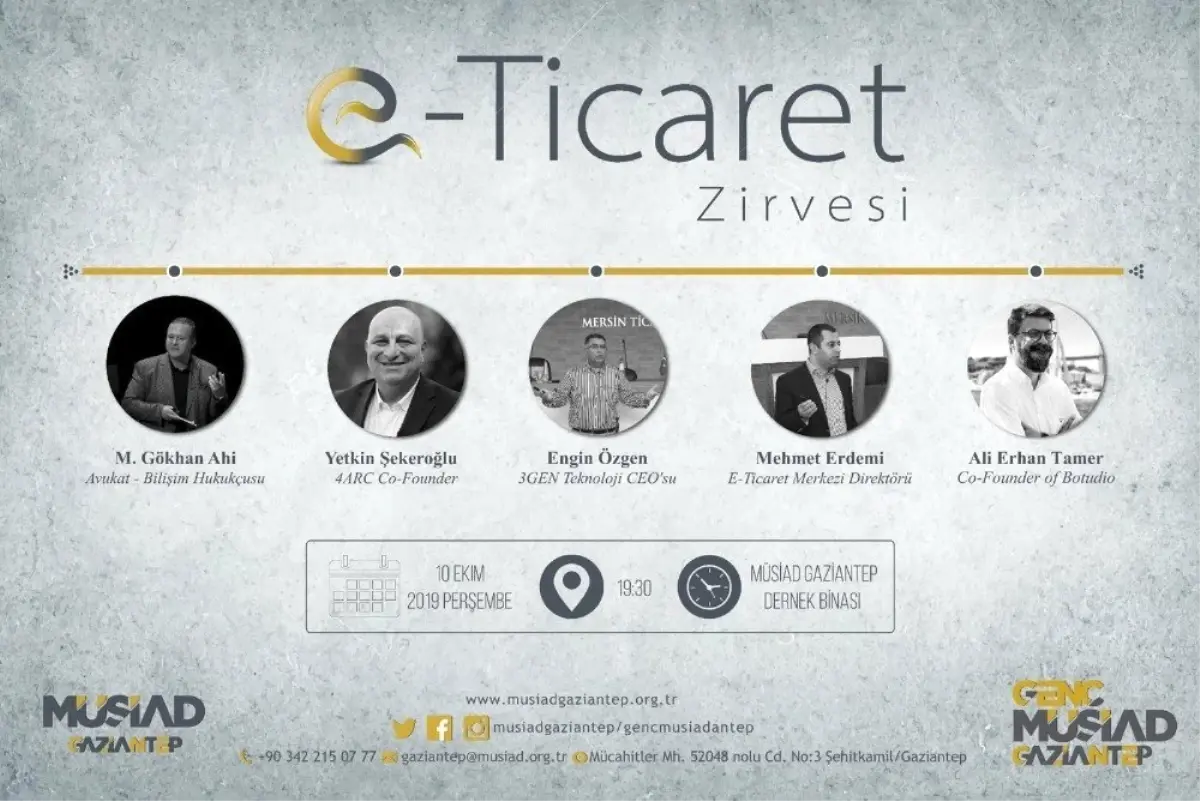 MÜSİAD Gaziantep\'ten E-Ticaret zirvesi