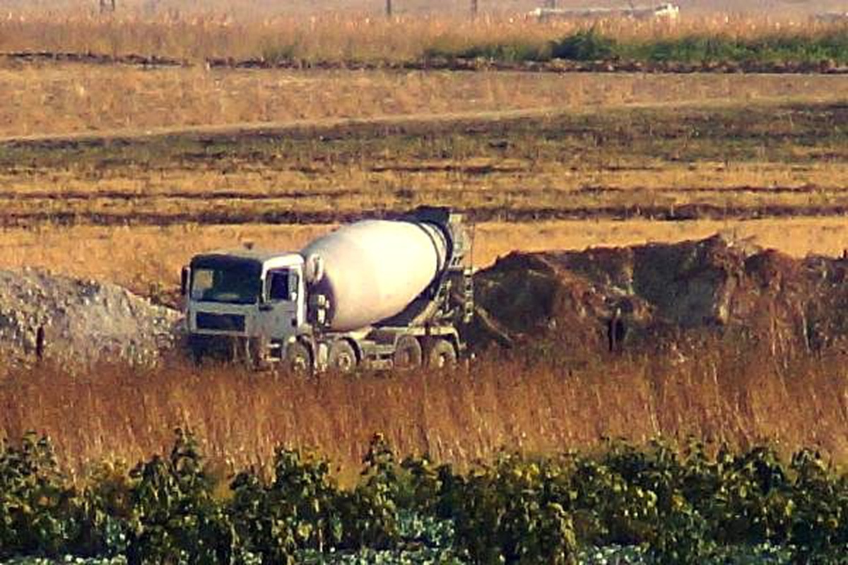 Resulayn\'da teröristler kazdıkları tünelleri betonla güçlendiriyor