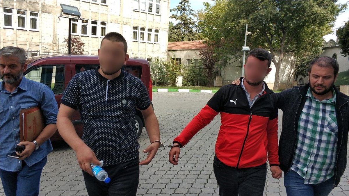 Samsun\'da silahla 1 kişiyi yaralayan 2 zanlı gözaltında