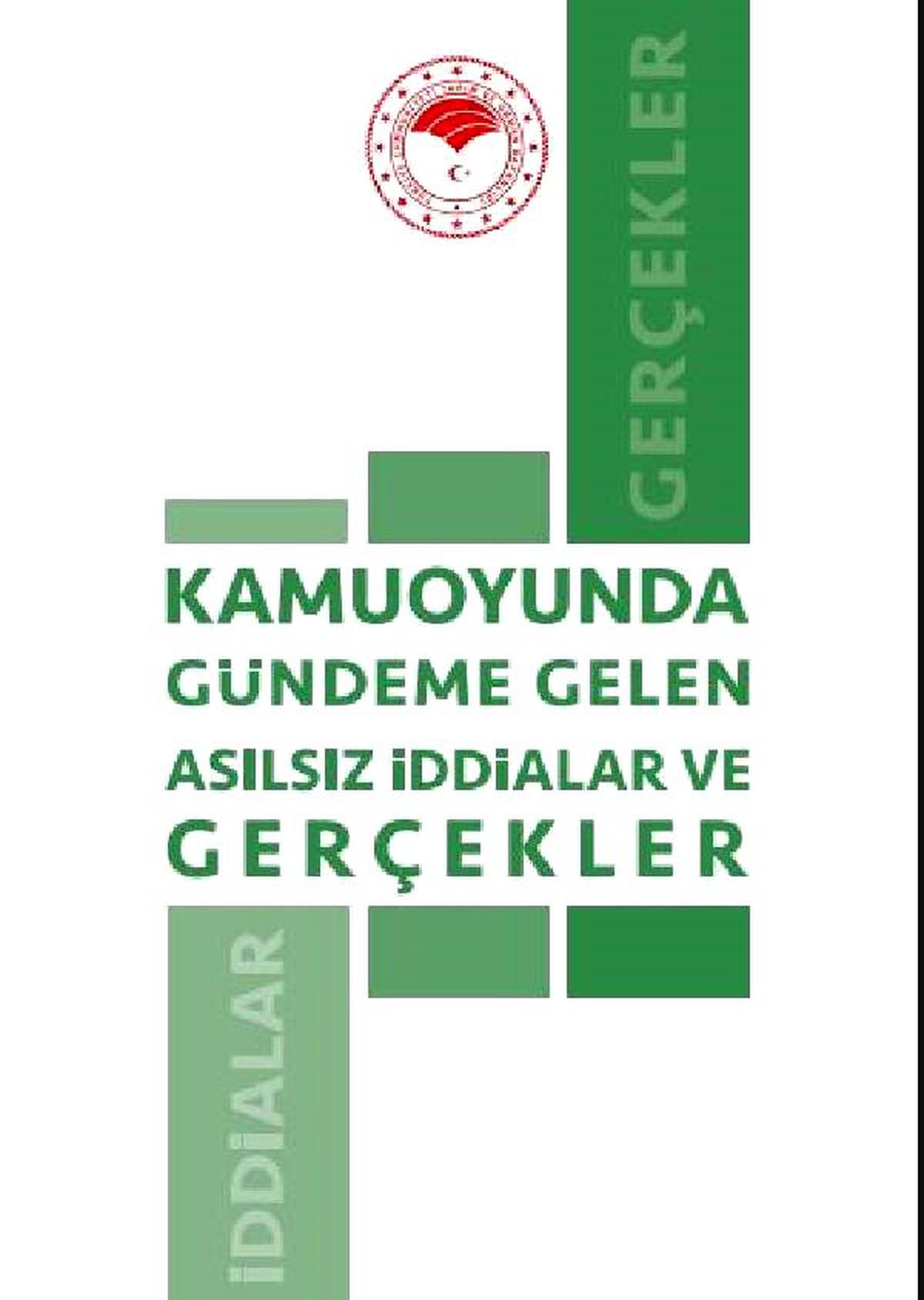 Tarım ve orman bakanlığı\'ndan \'iddialar ve gerçekler\' kitapçığı