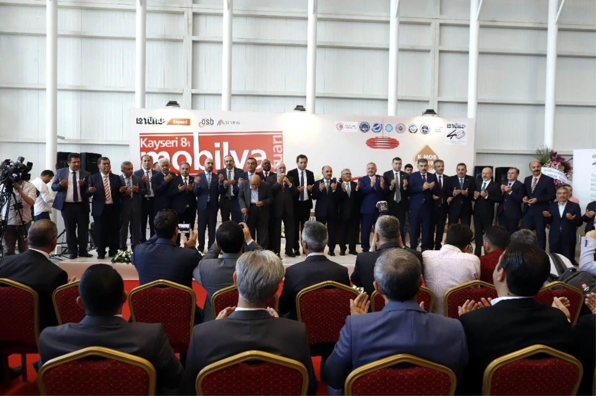 8. Kayseri Mobilya Fuarı açıldı