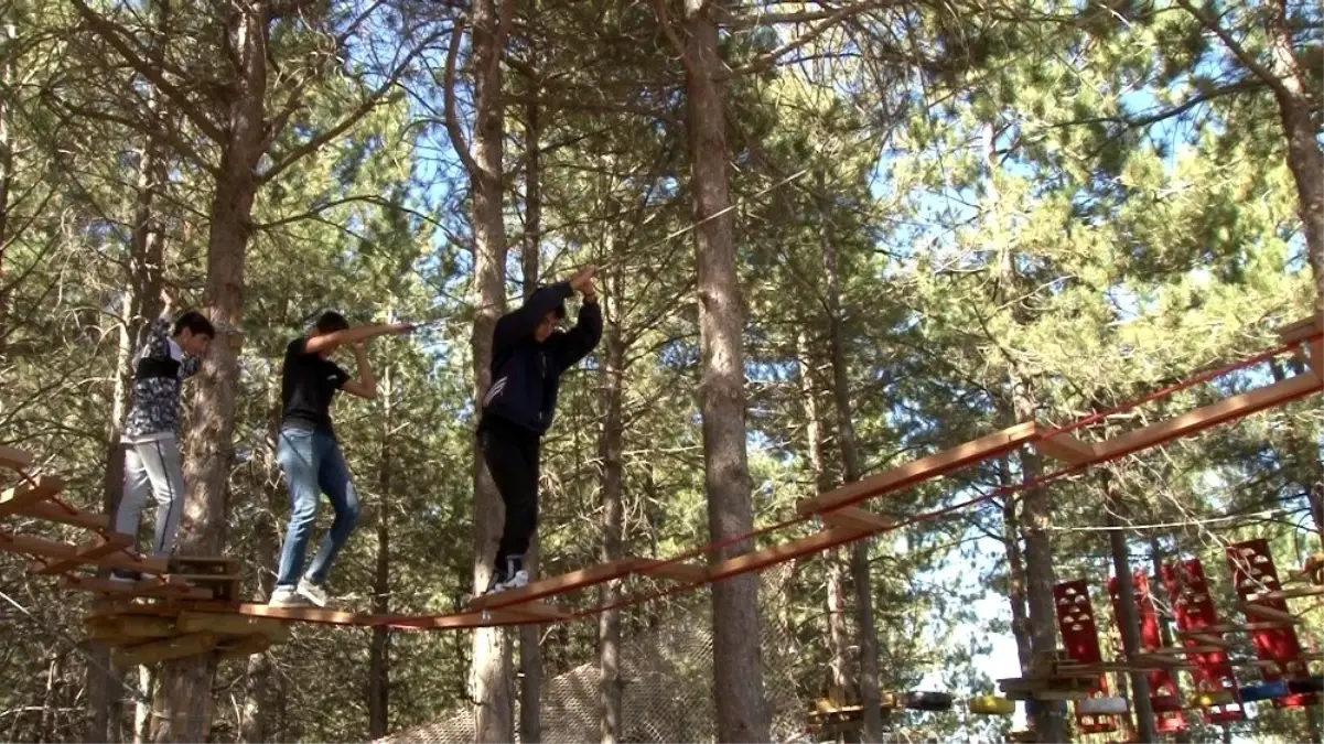 Adrenalin tutkunlarının yeni adresi \'Macera Parkı\'