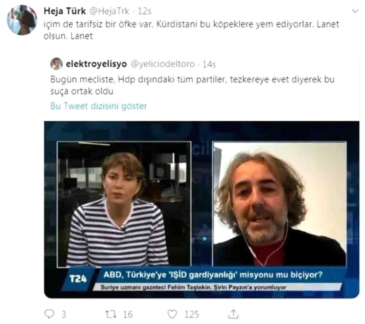 Ahmet Türk\'ün torunundan skandal paylaşım