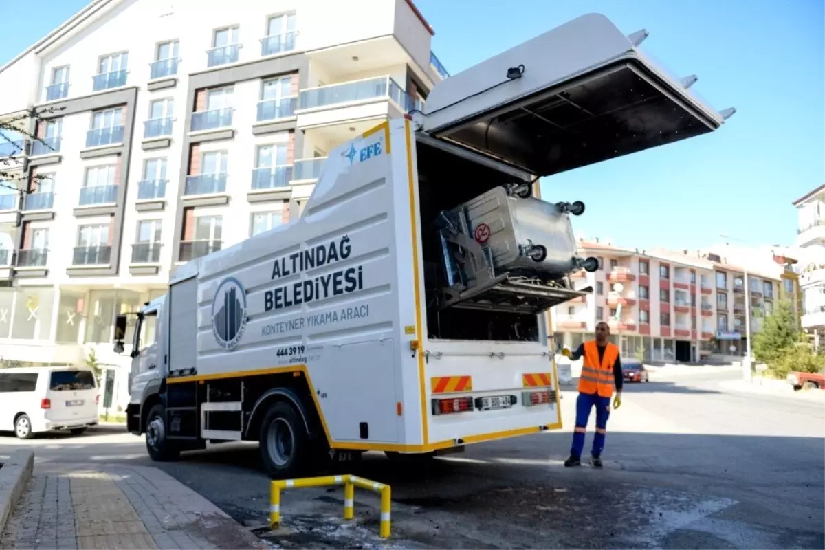 Altındağ\'da temizlikte yenilik