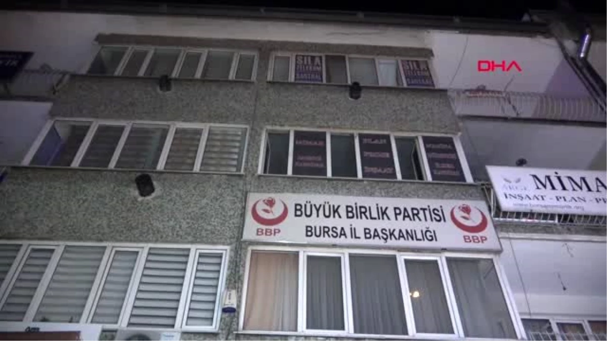 Bursa yangın söndürme malzemeleri satılan iş yerinde yangın 1 ölü, 1 yaralı