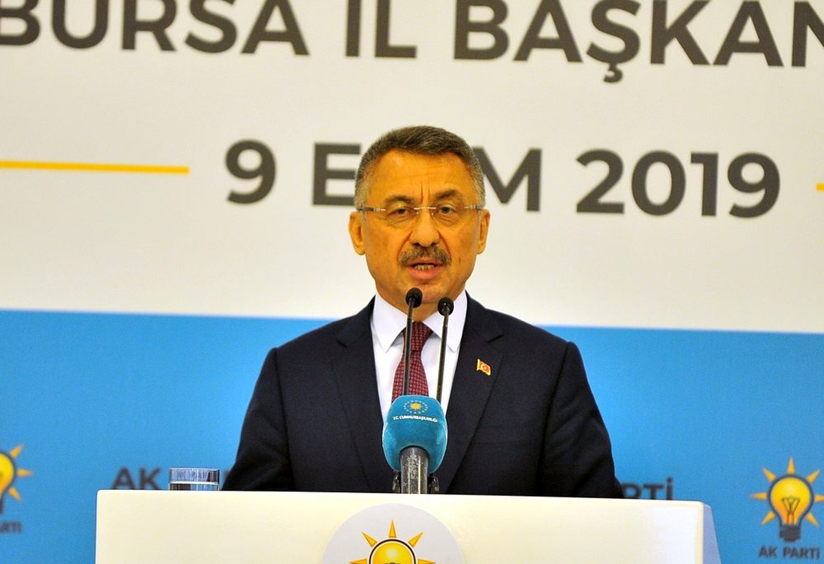 Cumhurbaşkanı Yardımcısı Fuat Oktay operasyonla ilgili konuştu
