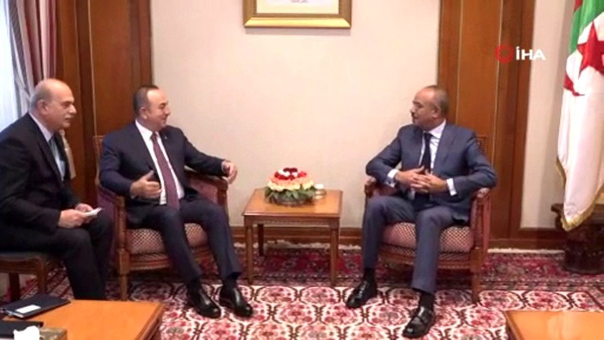 Dışişleri Bakanı Çavuşoğlu\'nun Cezayir temasları