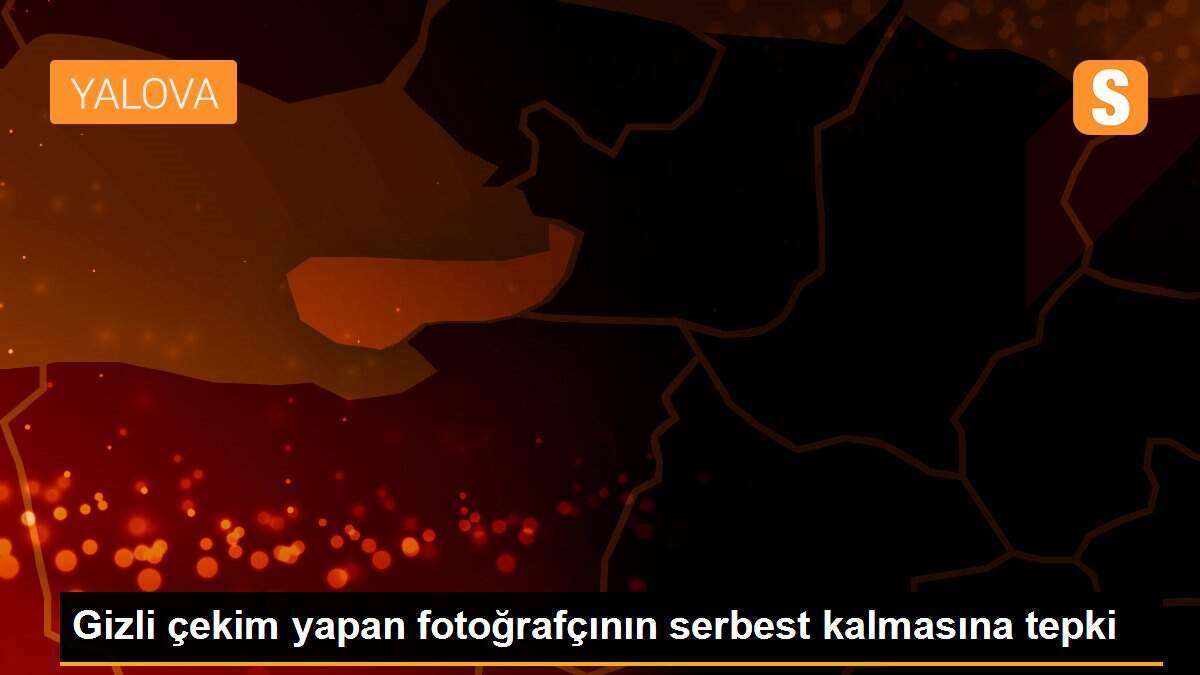 Gizli çekim yapan fotoğrafçının serbest kalmasına tepki
