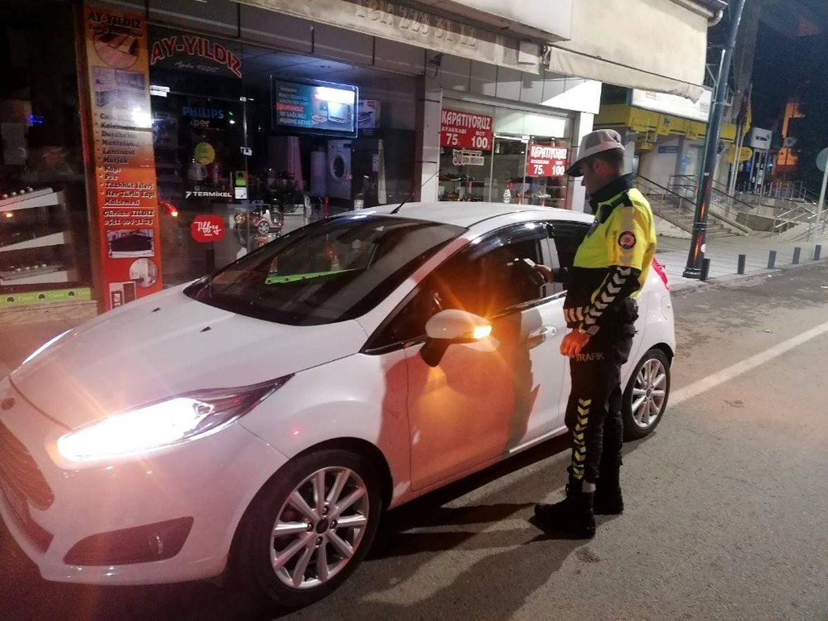 Ordu\'da trafiği tehlikeye atanlara 569 bin liralık ceza