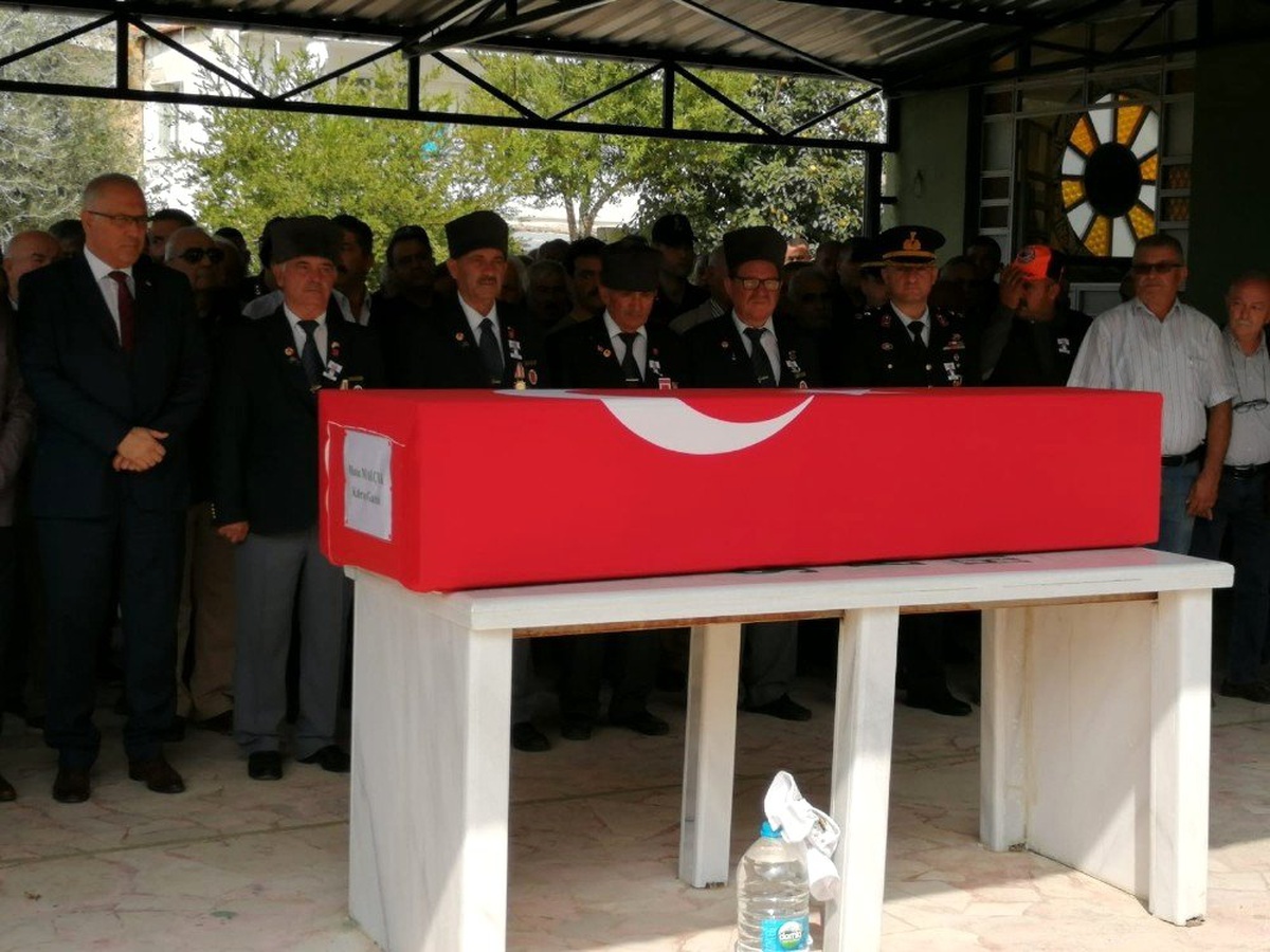 Salihli\'de Kıbrıs gazisine son görev