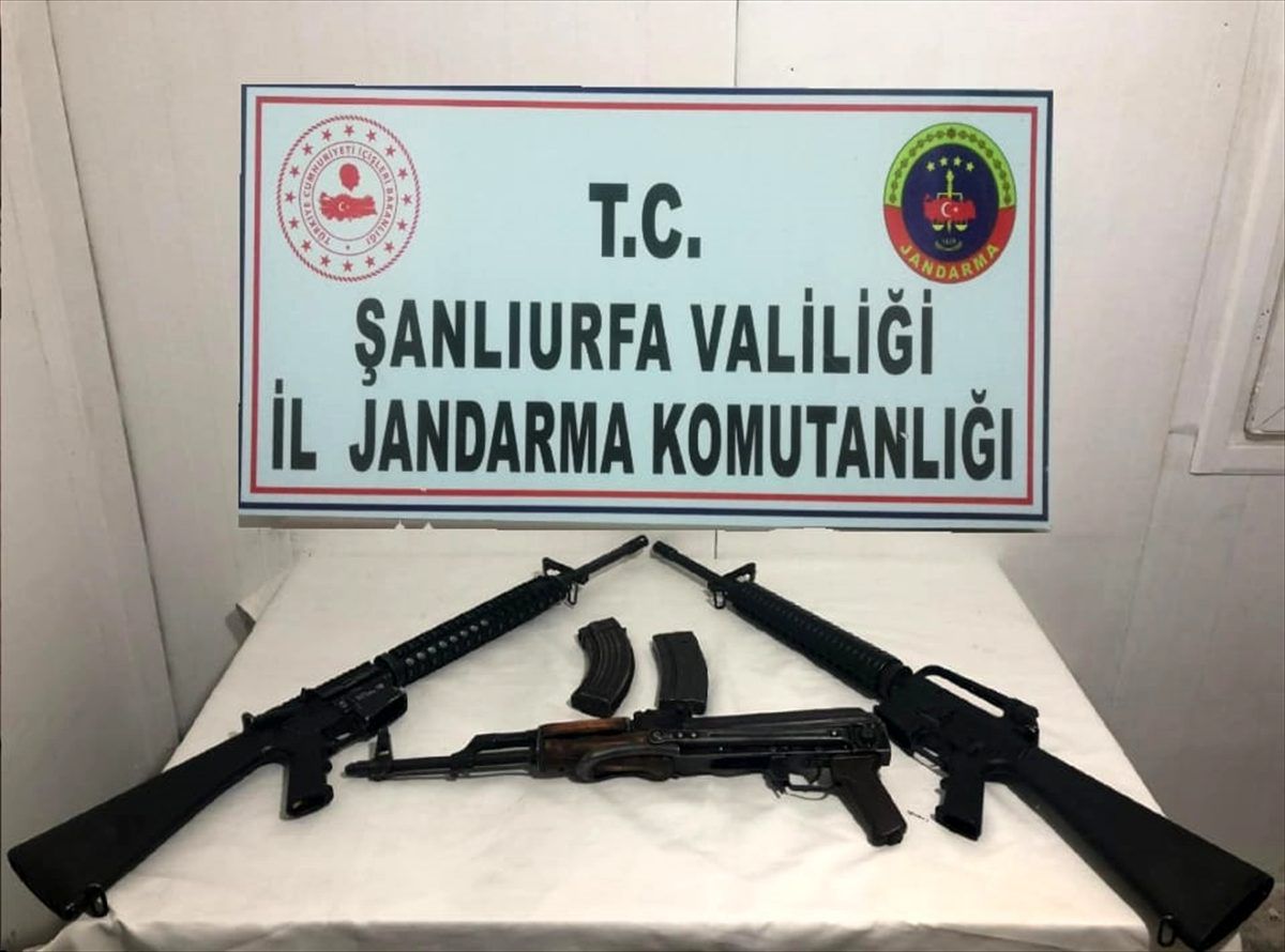 Şanlıurfa\'da silah kaçakçılığı
