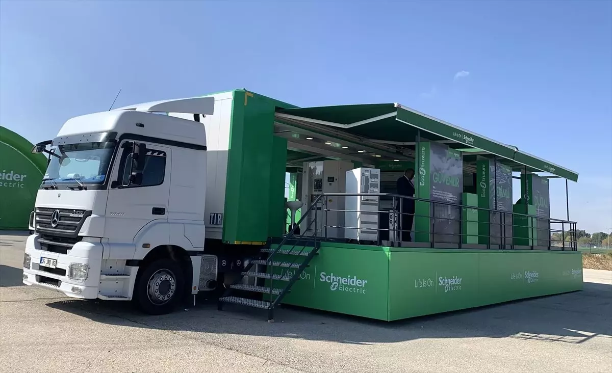 Schneider Electric, İnovasyon Tırı ile Eskişehir\'deydi