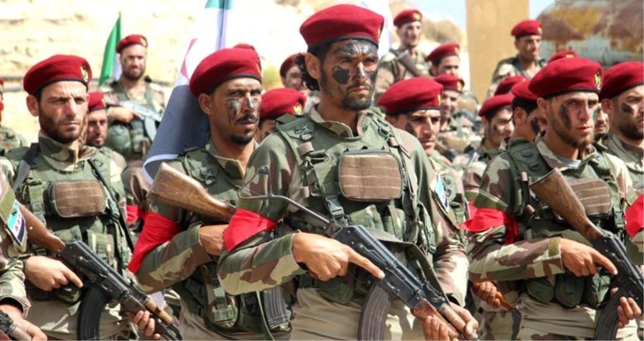Suriye Milli Ordusu, operasyon için Türkiye\'ye ulaştı