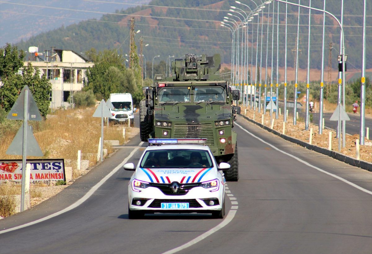 Tarihi Bakras Kalesi\'nde yangın