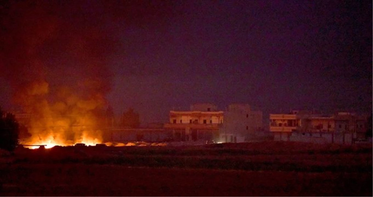 Tel Abyad\'daki terör hedefleri roketatar ve obüslerle vuruluyor