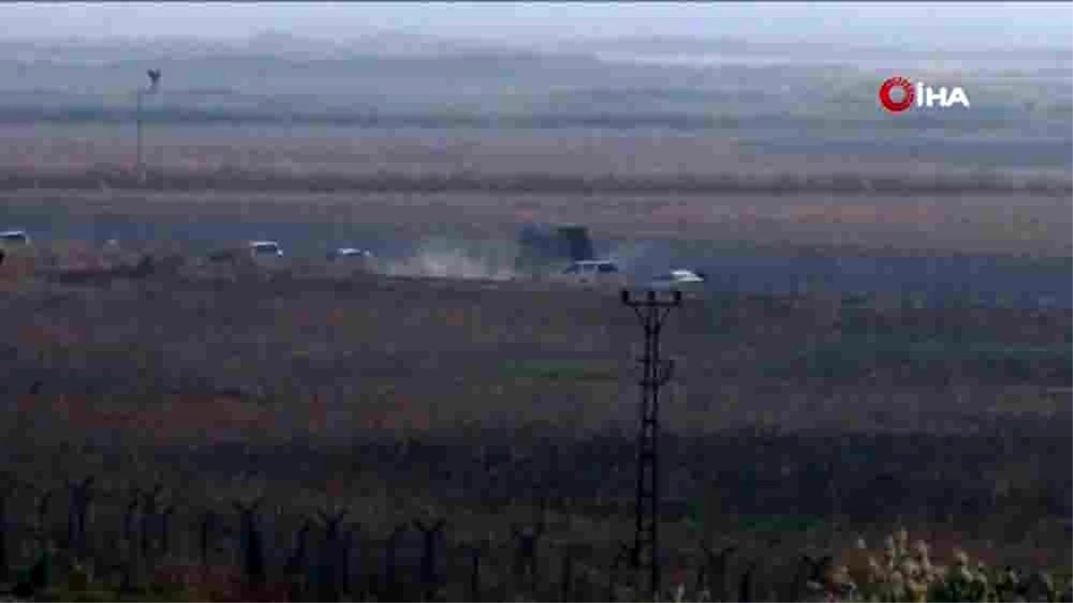 AFAD ve askeri yetkililer Suriye sınırında incelemede bulundu