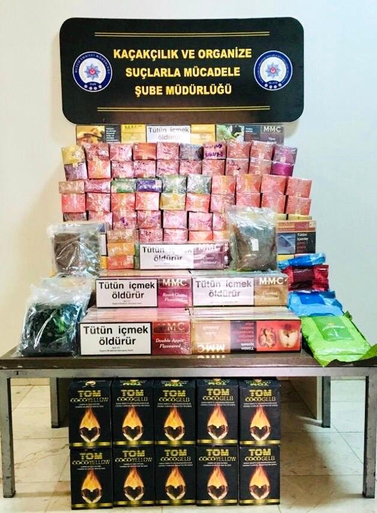 Bilecik emniyetinden kaçak tütün operasyonu