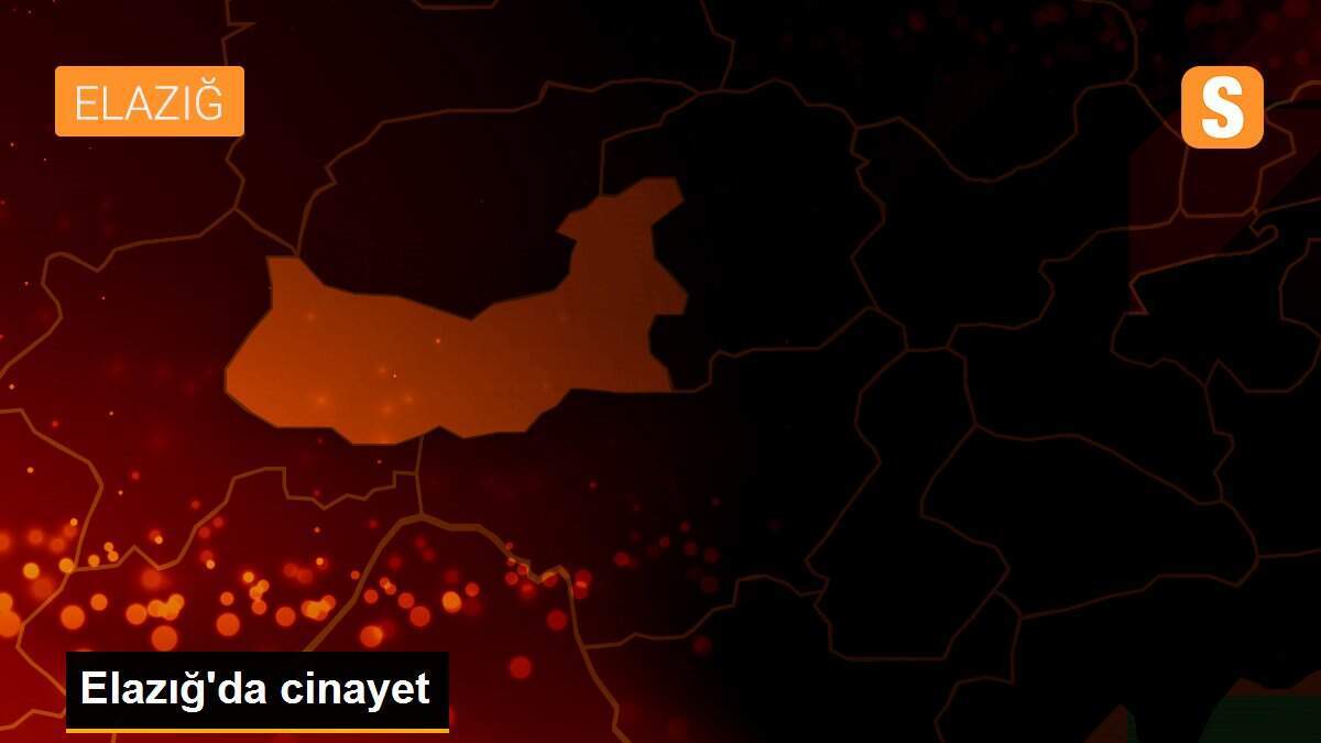 Elazığ\'da cinayet