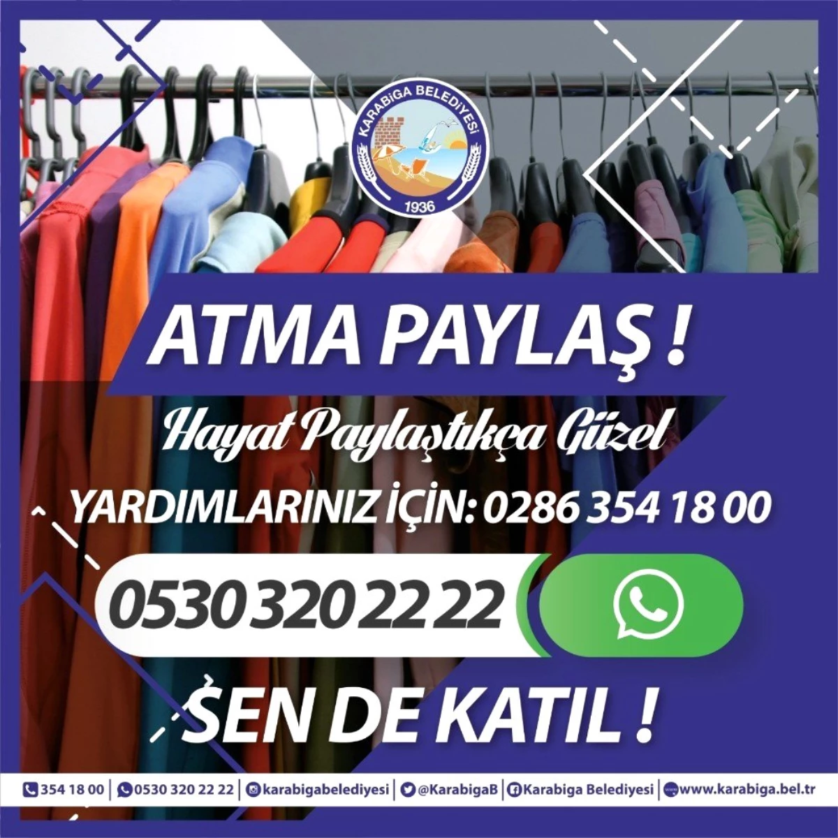 Karabiga\'da \'Atma-Paylaş\' projesi hayata geçiyor