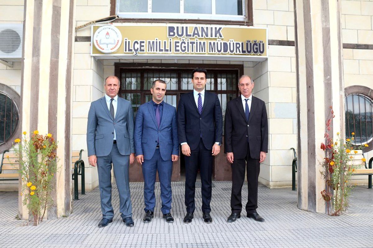 Kaymakam İlidi\'den Müdür Tunçel\'e ziyaret