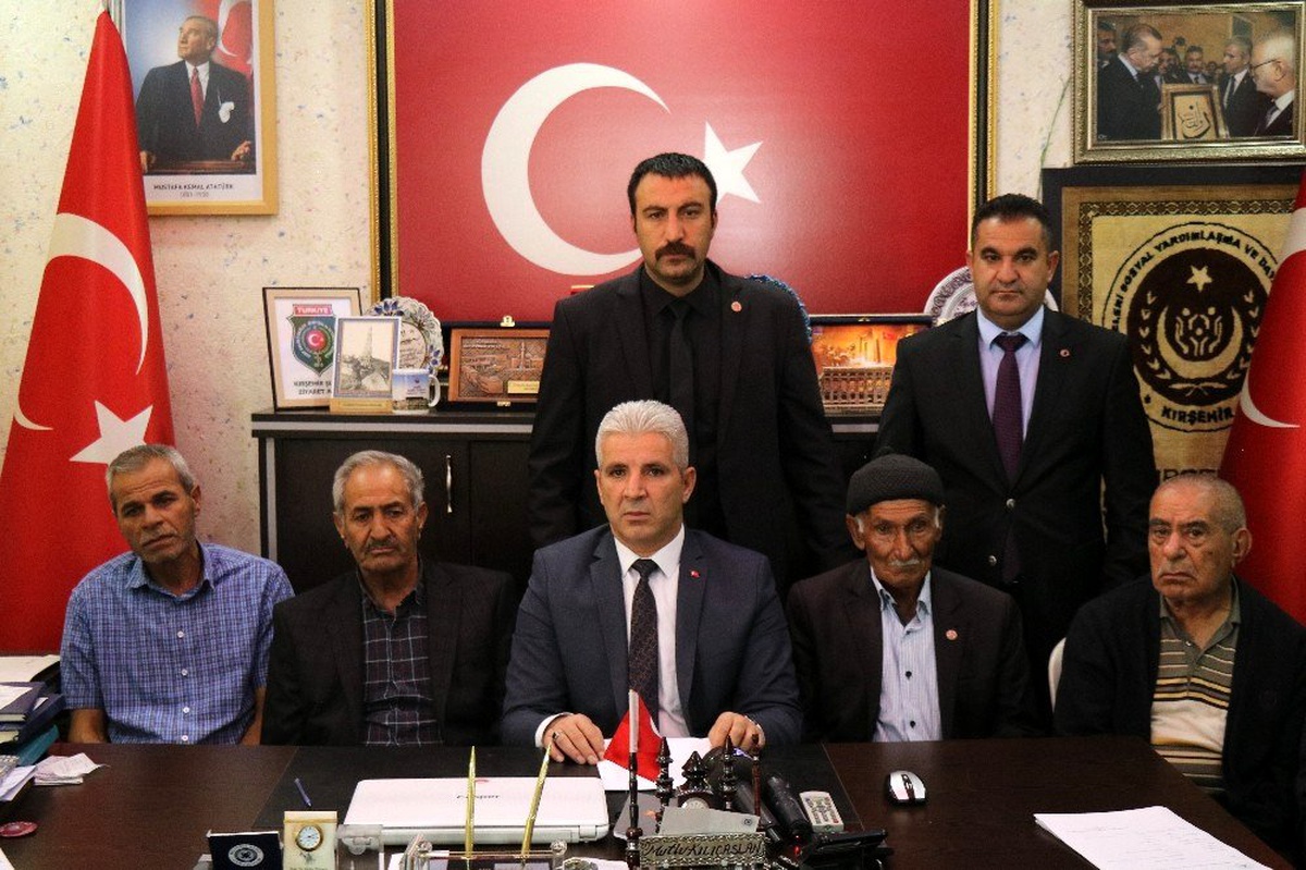 Kırşehir Şehit Aileleri Derneğinden \'Barış Pınarı Harekatı\'na destek
