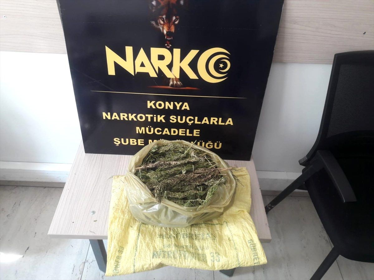 Konya\'da uyuşturucu operasyonu