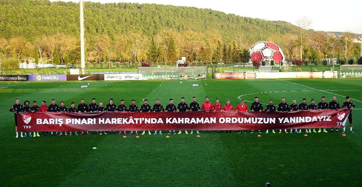 Milli Takımdan antrenman öncesi net mesaj