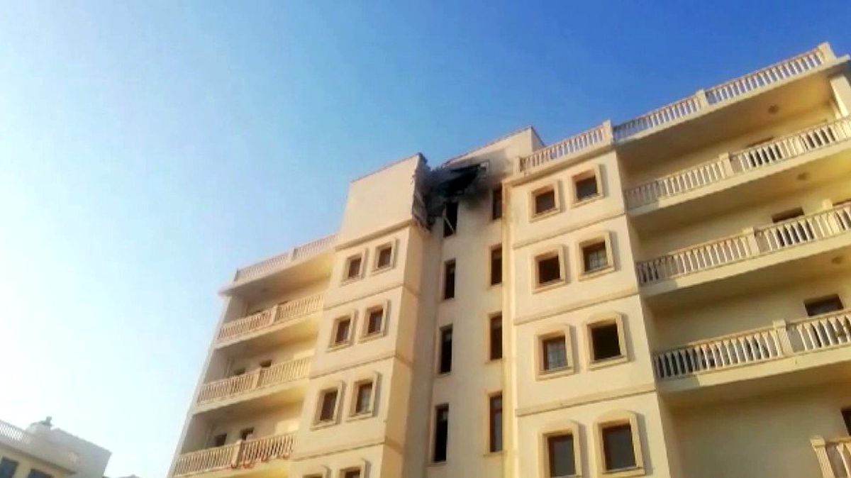 Nusaybin\'de bir siteye havan topu düştü: 1 ölü, 7 yaralı