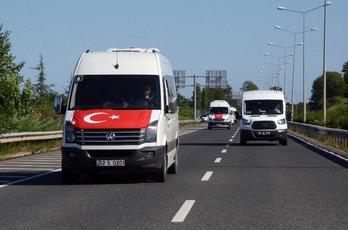 Ordu\'dan Mehmetçiğe destek