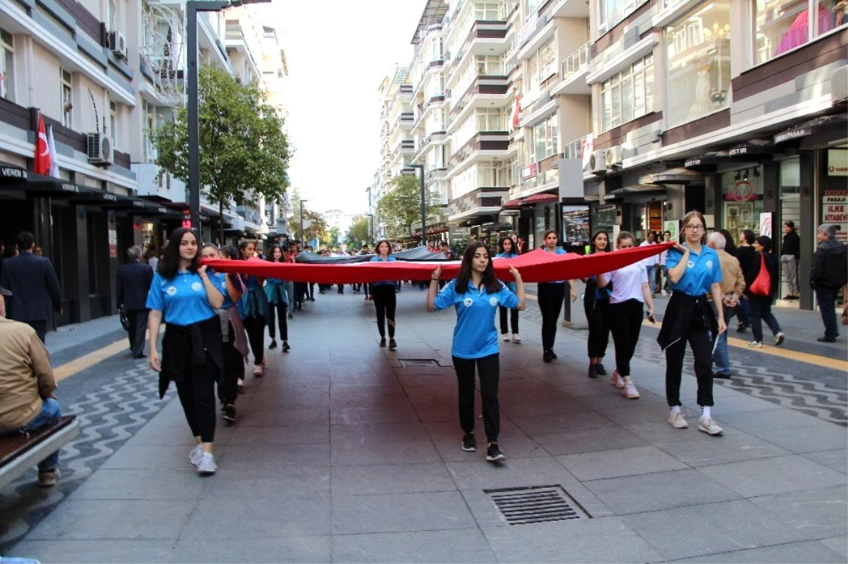 Samsun\'da Amatör Spor Haftası yürüyüşü