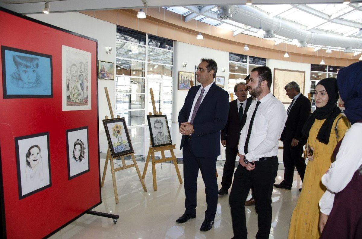 Semt konakları karma sergisi açıldı