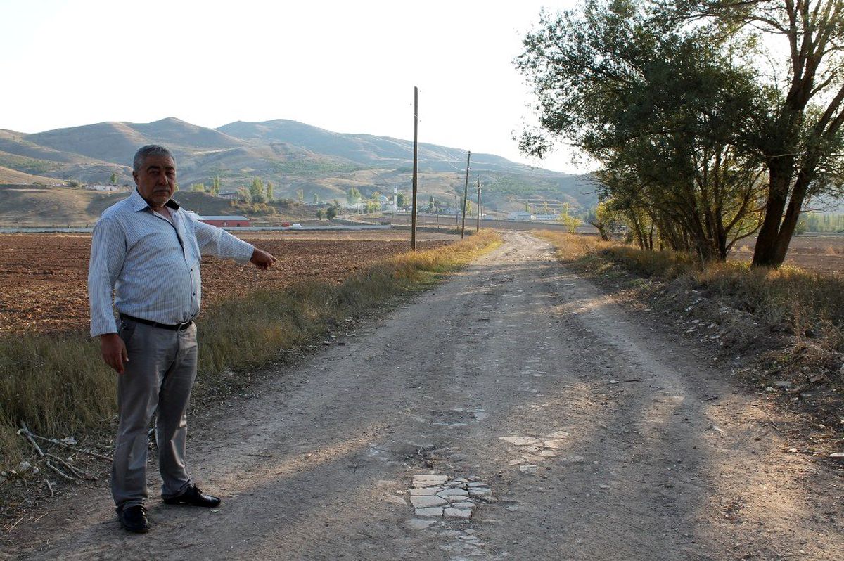 Tek isteği dolgu yol yapılması