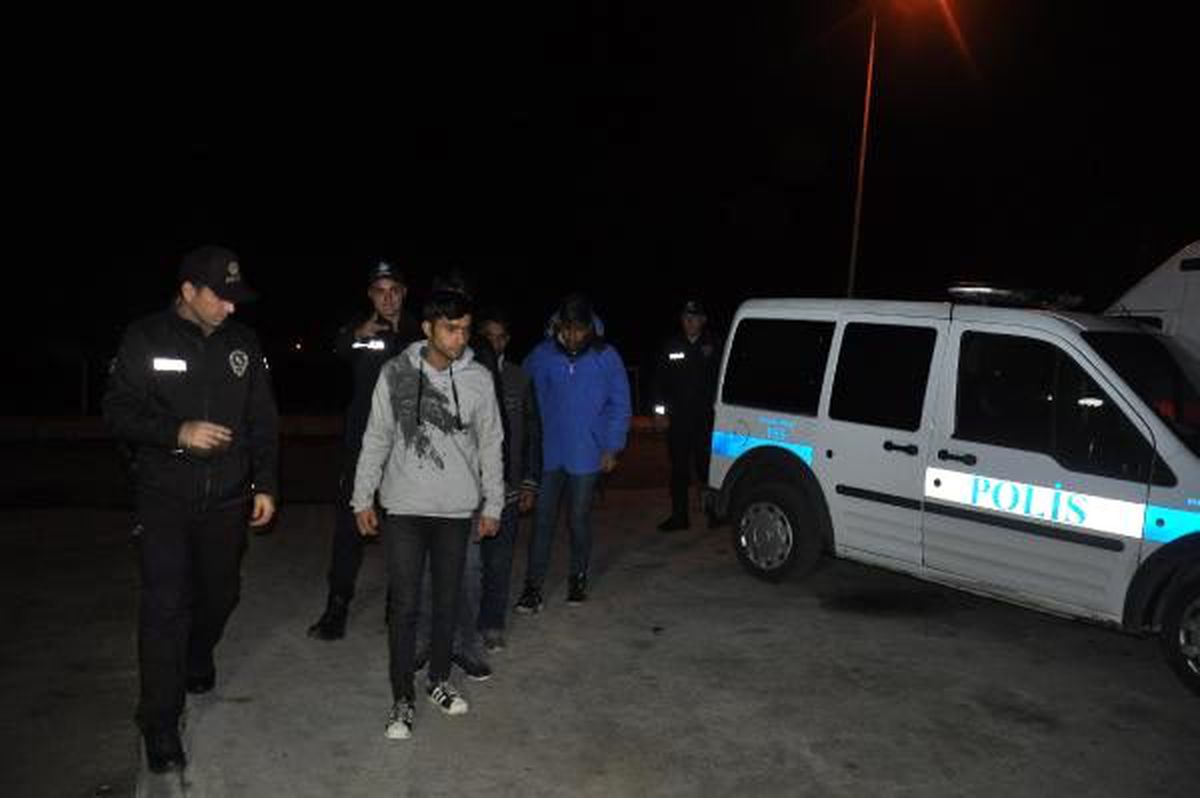 Tekirdağ\'da 4 kaçak göçmen yakalandı
