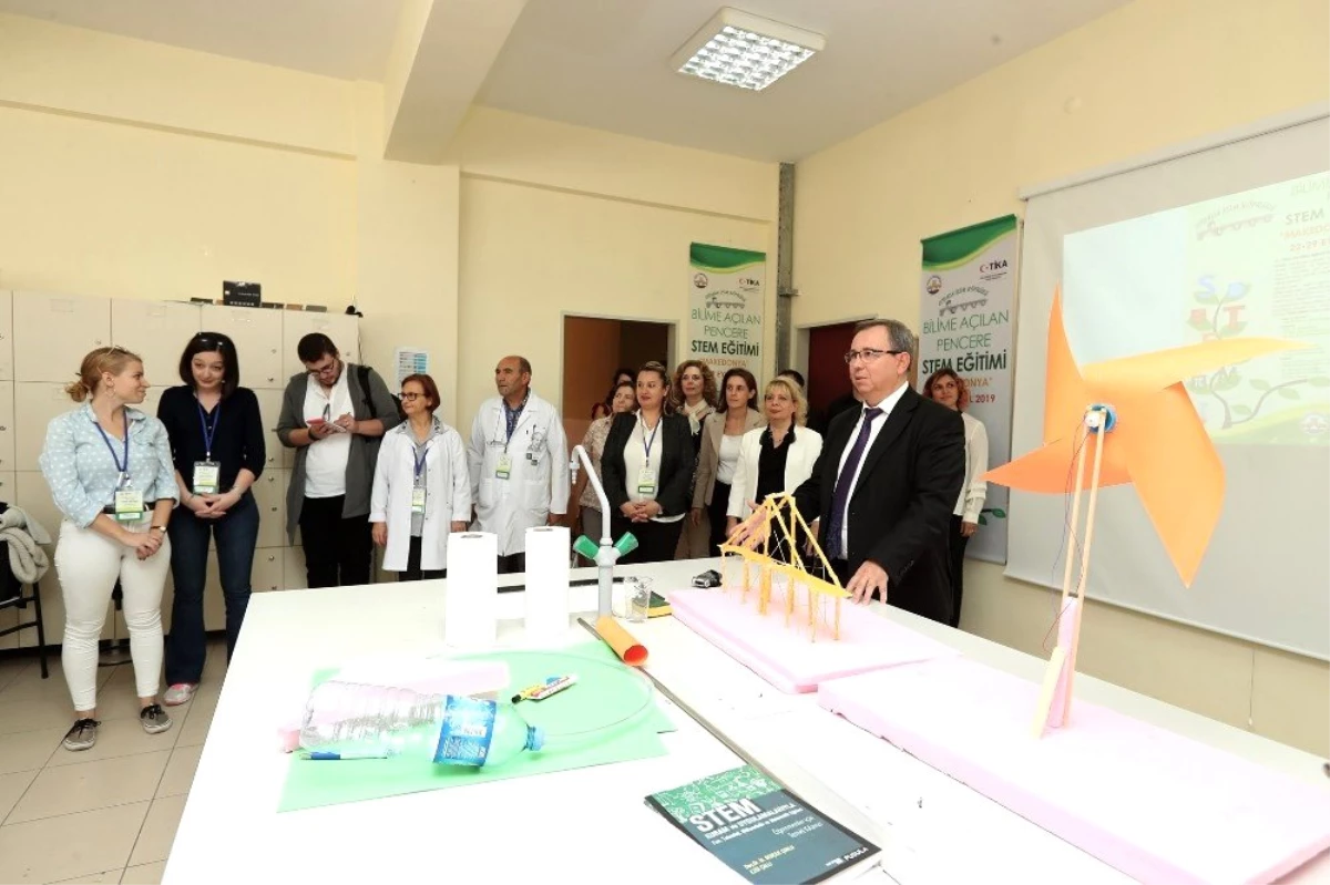 Trakya Üniversitesi, STEM eğitimi ile Kuzey Makedonya\'dan öğretmenleri ağırladı