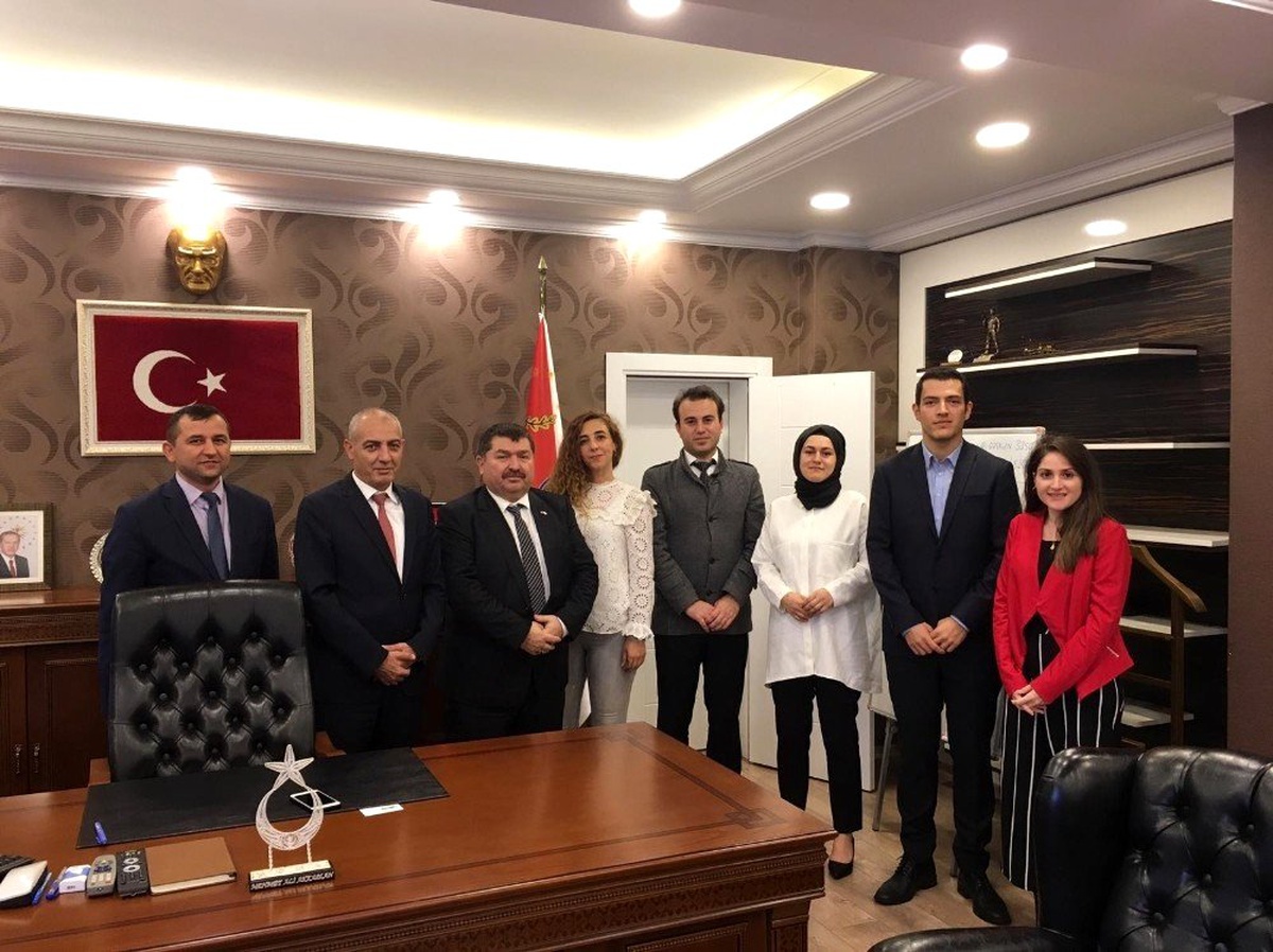 Yeşilay\'dan yeni emniyet müdürüne ziyaret